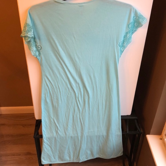 Cruz Natori Rayon/Spandex/Poly/Nylon Sleep Gown Sm - Picture 4 of 4